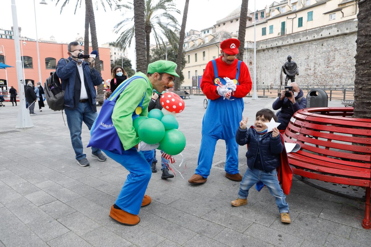 Marco e Super Mario_Make-A-Wish Italia