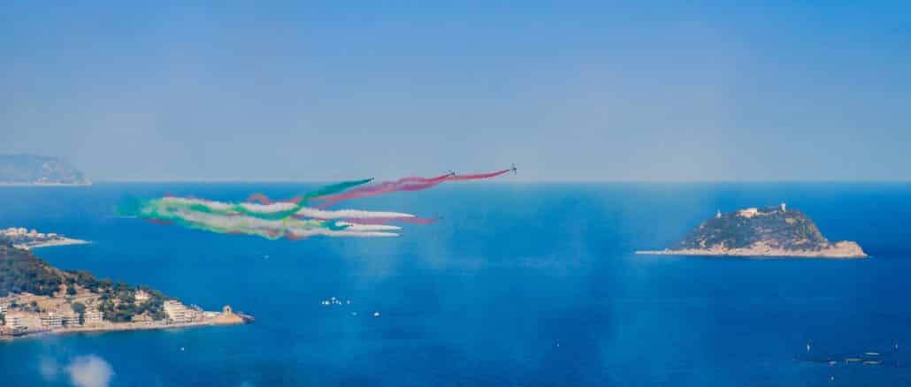 Frecce Tricolori: oggi le prove, sabato lo show