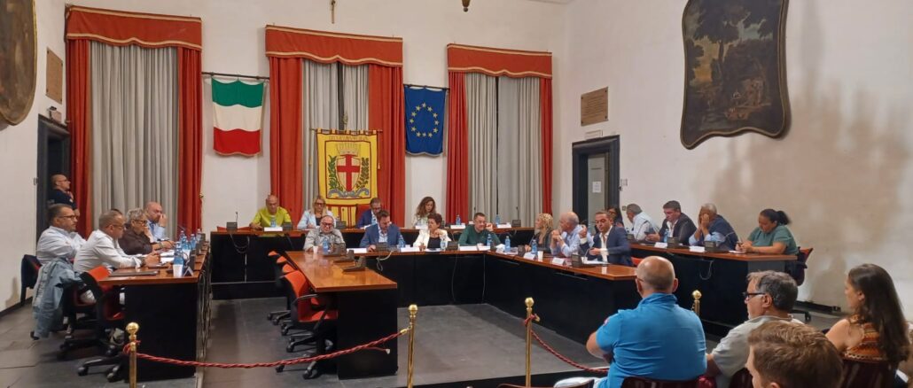 Consiglio comunale Albenga del 16 settembre 2024