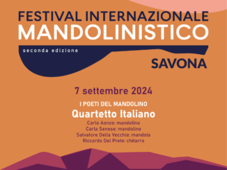 Locandina "I Poeti del Mandolino" chiudono il Festival Internazionale Mandolinistico di Savona