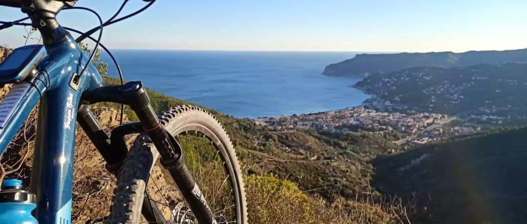 bici trekkink outdoor Ligurian Riviera