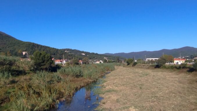 pulizia del torrente Merula e dei rii di Andora